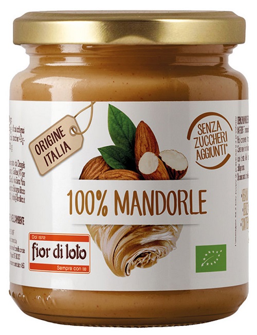 FIOR DI LOTO CREMA 100% DI MANDORLE TOSTATE - Farmacia De Pasquale