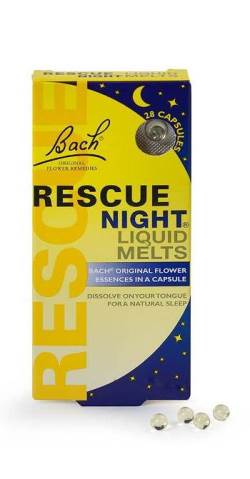 RESCUE NIGHT LIQUID MELTS SENZA ALCOOL 28 CAPSULE - Farmacia De Pasquale