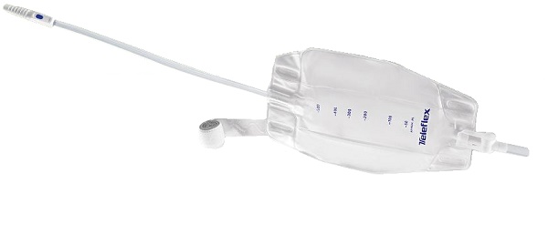 SACCA RACCOGLI URINA DA GAMBA PER INCONTINENZA 3 CAMERE COMFORT 500 ML A BASSO PROFILO IN PVC LATO RIVESTITO TNT CON TUBO DIRITTO 45 CM SENZA PUNTO DI PRELIEVO VARIABILE 8 PEZZI - Farmacia De Pasquale