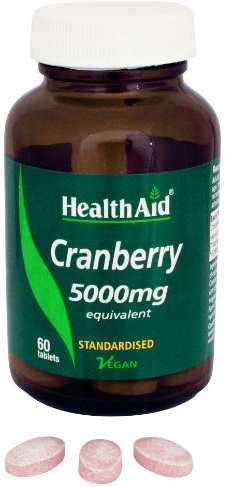 MIRTILLO ROSSO CRANBERRY 60 COMPRESSE - Farmacia De Pasquale