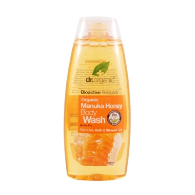 DR ORGANIC MANUKA HONEY MIELE DI MANUKA BODY WASH DETERGENTE CORPO 250 ML - Farmacia De Pasquale
