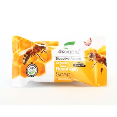 DR ORGANIC ROYAL JELLY PAPPA REALE SOAP SAPONETTA 100 G - Farmacia De Pasquale