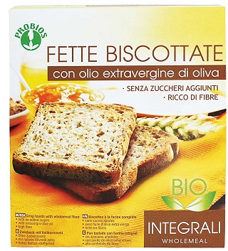 FETTE BISCOTTATE INTEGRALI SENZA ZUCCHERO 270 G - Farmacia De Pasquale
