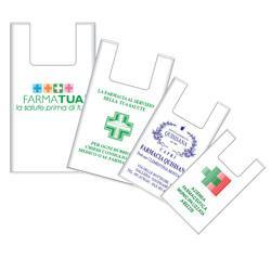 SHOPPERS BIOCOMPOSTABILE MATERBI 22 + 13 X 40 CM 5 KG - Farmacia De Pasquale