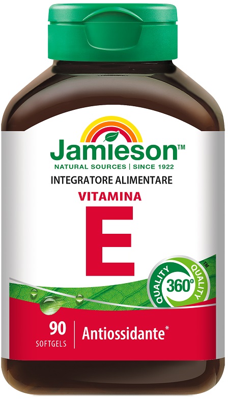 JAMIESON VITAMINA E 90 PERLE - Farmacia De Pasquale