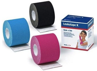 BENDA ADESIVA LEUKOTAPE K PER TAPING FISIOTERAPICO LARGHEZZA 5 CM LUNGHEZZA 5 M COLORE AZZURRO IN ROTOLO - Farmacia De Pasquale