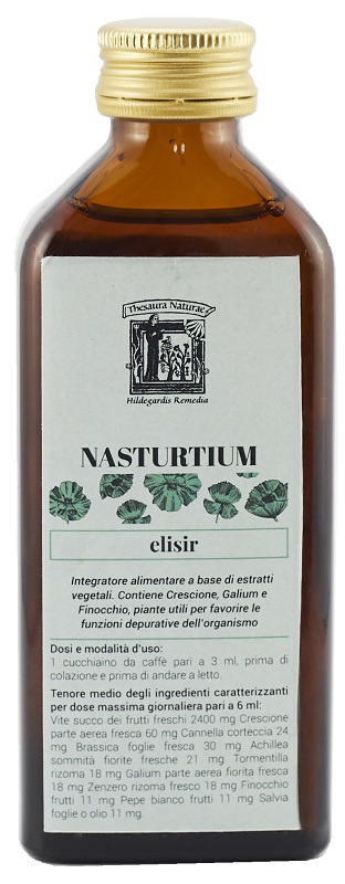 NASTURTIUM THESAURA NATURAE ELISIR 100 ML - Farmacia De Pasquale