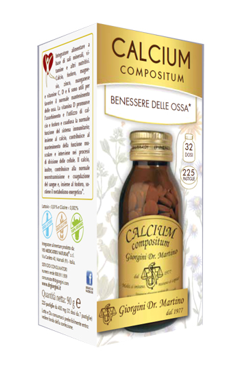 CALCIUM COMPOSITUM 225 PASTIGLIE - Farmacia De Pasquale