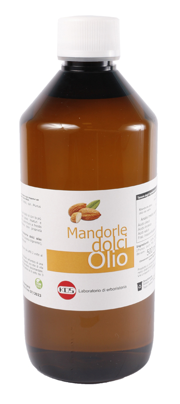 MANDORLE DOLCI OLIO 500 ML - Farmacia De Pasquale