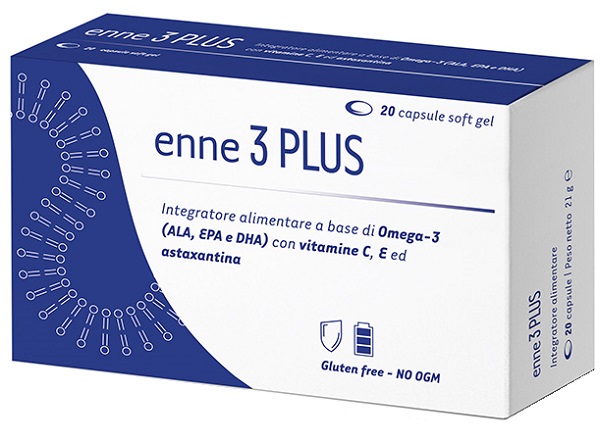 ENNE 3 PLUS 20 CAPSULE SOFTGEL - Farmacia De Pasquale
