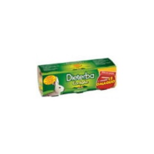 DIETERBA OMOGENEIZZATO CONIGLIO 3 PEZZI 80 G - Farmacia De Pasquale