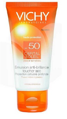 IDEAL SOLEIL VISO DRY TOUCH SPF50 50 ML - Farmacia De Pasquale