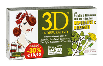3D IL DEPURATIVO 30 COMPRESSE - Farmacia De Pasquale