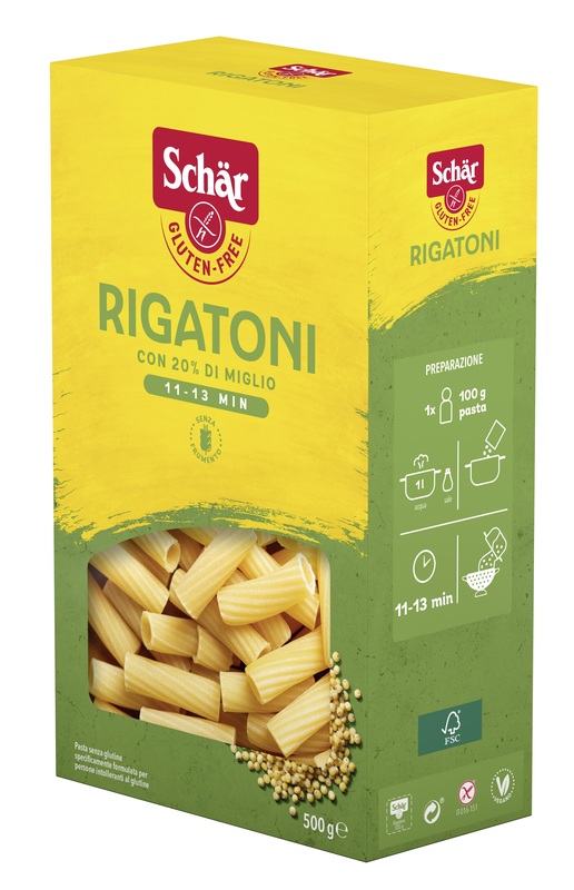 SCHAR RIGATONI 500 G - Farmacia De Pasquale