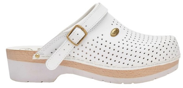 CLOG S/COMF.B/S CE BYCAST UNISEX WHITE WOODS BIANCO 38 - Farmacia De Pasquale
