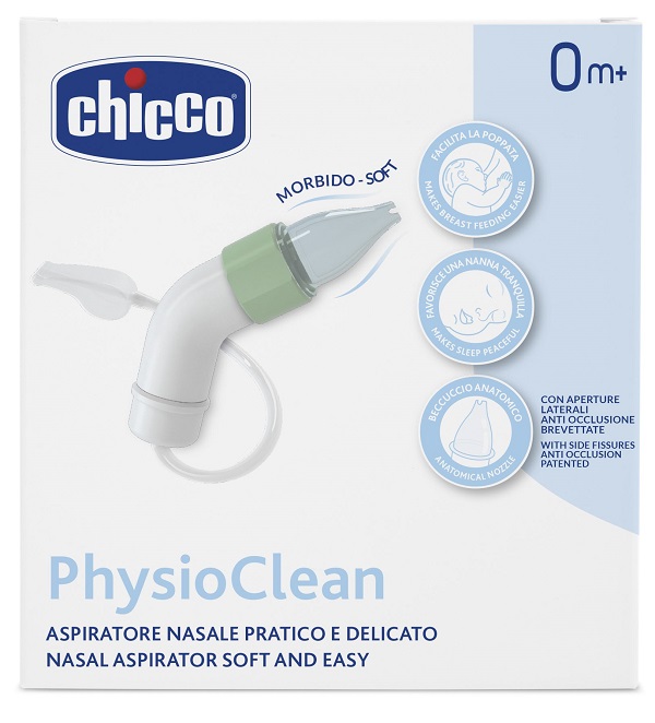 ASPIRATORE NASALE CHICCO PHYSIOCLEAN - Farmacia De Pasquale