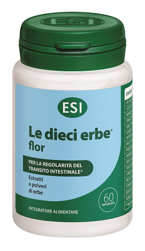 ESI LE DIECI ERBE FLOR 60 CAPSULE - Farmacia De Pasquale