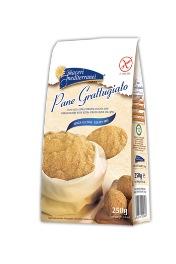 PIACERI MEDITERRANEI PANE GRATTUGGIATO SENZA GLUTINE 250 G - Farmacia De Pasquale