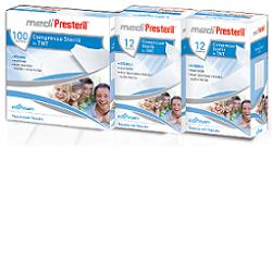 GARZA COMPRESSA STERILE MEDIPRESTERIL TESSUTO NON TESSUTO 36X40CM 12PEZZI - Farmacia De Pasquale