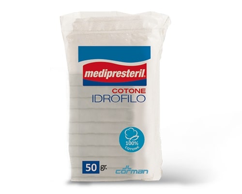 COTONE IDROFILO FU MEDIPRESTERIL 50 G - Farmacia De Pasquale