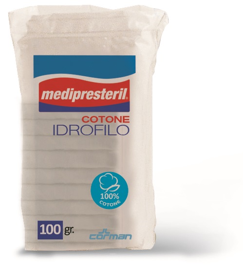 COTONE IDROFILO FU MEDIPRESTERIL CONFEZIONE DA 100GRAMMI - Farmacia De Pasquale