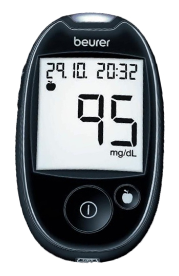 BEURER GLUCOMETRO GL44 METER MG/DL NERO - Farmacia De Pasquale
