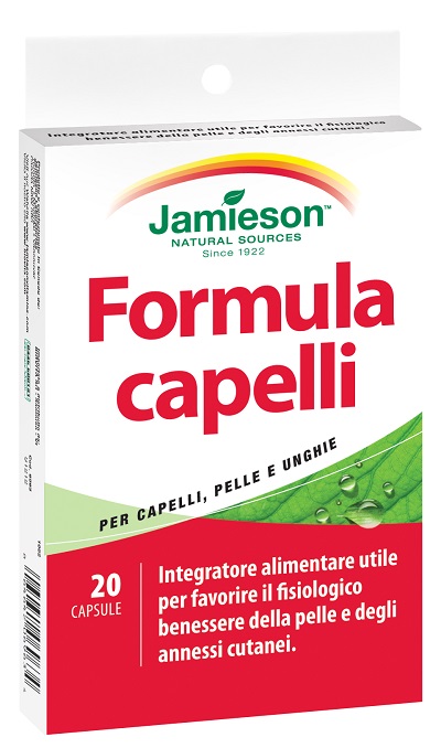 JAMIESON FORMULA CAPELLI 20 PERLE - Farmacia De Pasquale