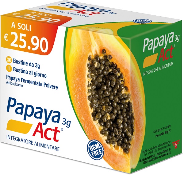 PAPAYA ACT 3G 30 BUSTINE - Farmacia De Pasquale