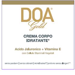 DOA GOLD CREMA CORPO DERMOELASTICA - Farmacia De Pasquale