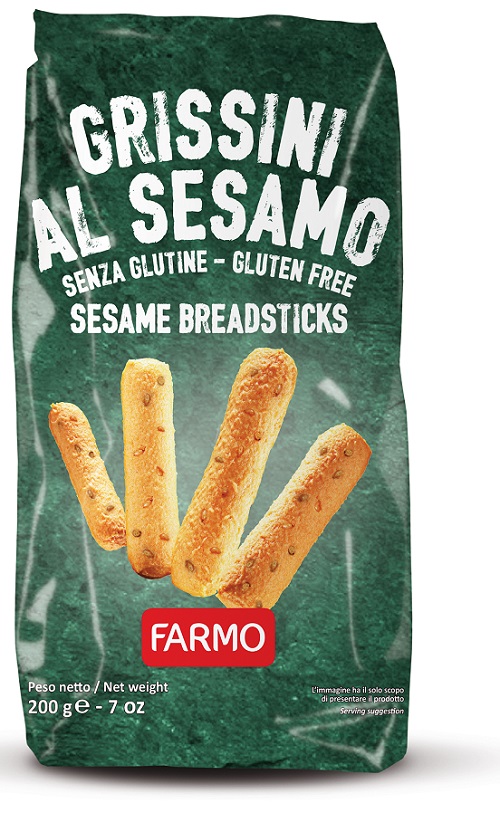FARMO GRISSINI AL SESAMO 200 G - Farmacia De Pasquale