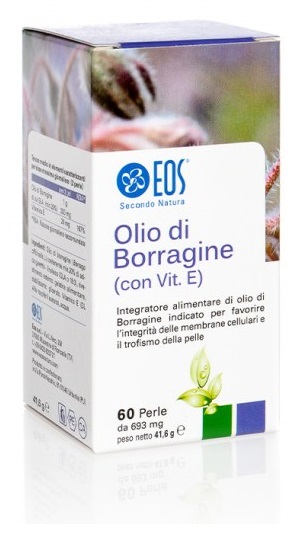 EOS OLIO BORRAGINE 60 PERLE 690MG - Farmacia De Pasquale