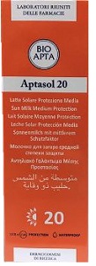 APTASOL 20 LATTE PROTEZIONE MEDIA 125 ML - Farmacia De Pasquale