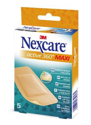 CEROTTO NEXCARE ACTIVE 360 GRADI 5 PEZZI - Farmacia De Pasquale