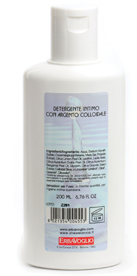 DETERGENTE INTIMO ALL'ARGENTO COLLOIDALE FLACONE 200 ML - Farmacia De Pasquale