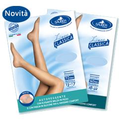 SAUBER CALZA AUTOREGGENTE 140 DENARI MAGLIA MICRORETE NEUTRO BEIGE 2 LINEA CLASSICA - Farmacia De Pasquale