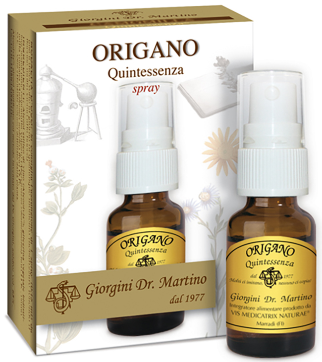 ORIGANO QUINTESSENZA SPRAY 15 ML - Farmacia De Pasquale