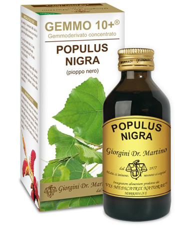 GEMMO 10+ PIOPPO NERO 100 ML LIQUIDO ANALCOLICO - Farmacia De Pasquale