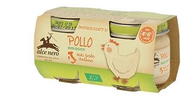 OMOGENEIZZATO DI POLLO BABY FOOD BIO 2 X 80 G - Farmacia De Pasquale