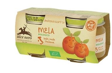 OMOGENEIZZATO DI MELA BABY FOOD BIO 2 X 80 G - Farmacia De Pasquale