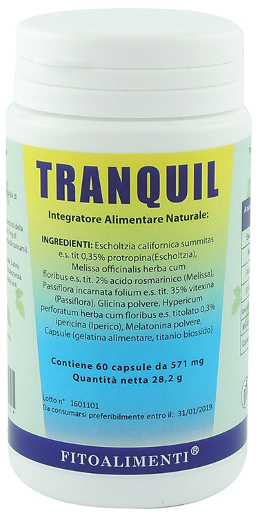 TRANQUIL 60 CAPSULE - Farmacia De Pasquale