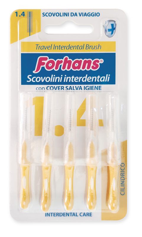 FORHANS TRAVEL INTERDENTAL BRUSH 1,4 - Farmacia De Pasquale