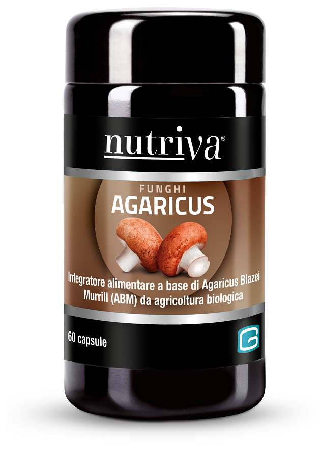 NUTRIVA AGARICUS BIO 60 CAPSULE VEGETALI - Farmacia De Pasquale