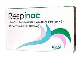 RESPINAC 2 BLISTER 10 COMPRESSE 1000 MG - Farmacia De Pasquale