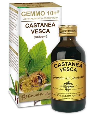 CASTAGNO LIQUIDO ANALCOLICO GEMMO 10+ 100 ML - Farmacia De Pasquale