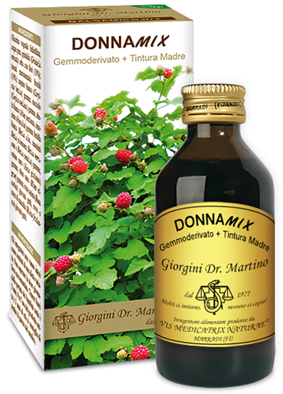 DONNAMIX GEMMODERIVATO + TINTURA MADRE SENZA ALCOOL 100 ML - Farmacia De Pasquale