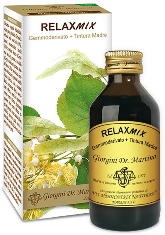 RELAXMIX GEMMODERVATO + TINTURA MADRE SENZA ALCCOL 100 ML - Farmacia De Pasquale