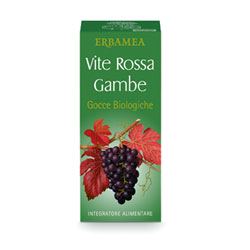VITE ROSSA GAMBE GOCCE BIOLOGICHE 100 ML - Farmacia De Pasquale