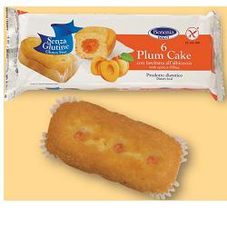 BONONIA PLUMCAKE ALBICOCCA SENZA GLUTINE 6 X 45 G - Farmacia De Pasquale