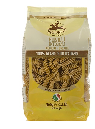 FUSILLI INTEGRALI BIO 500 G - Farmacia De Pasquale