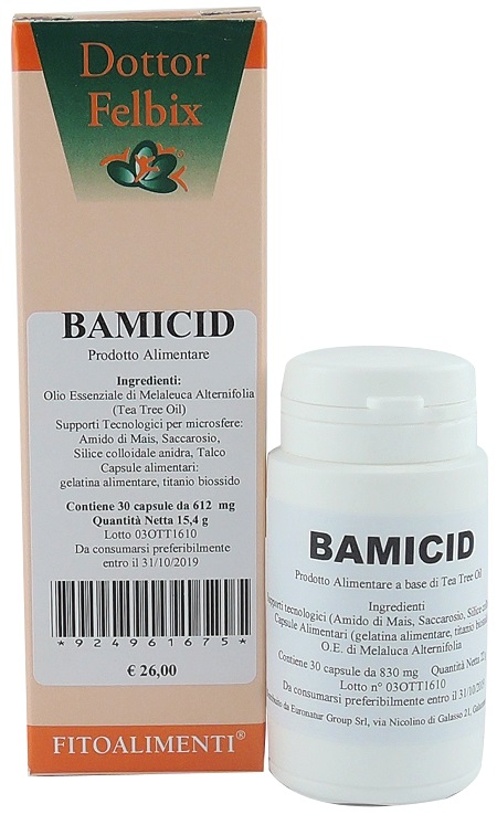 BAMICID 30 CAPSULE - Farmacia De Pasquale
